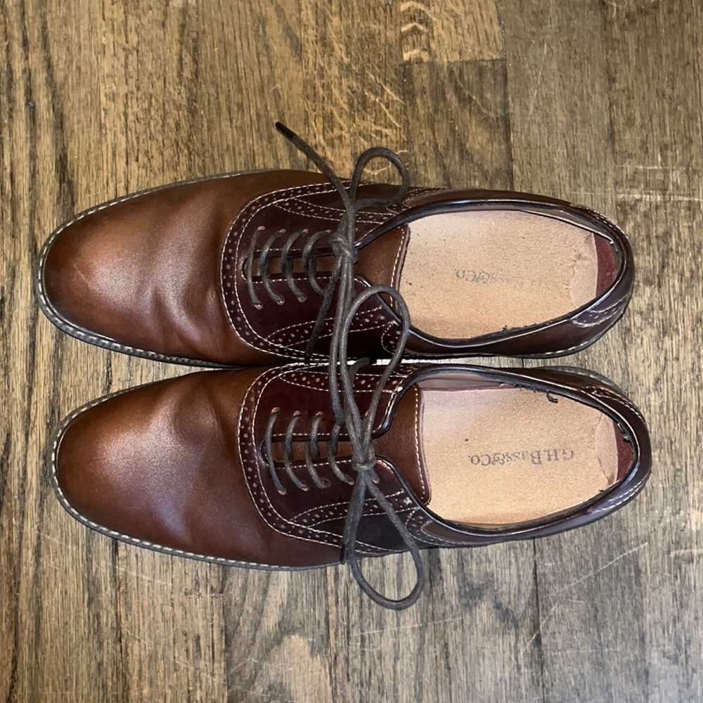 G. H. Bass & Co Pomonacog Men’s Size 10 shoes Brown Used good condition